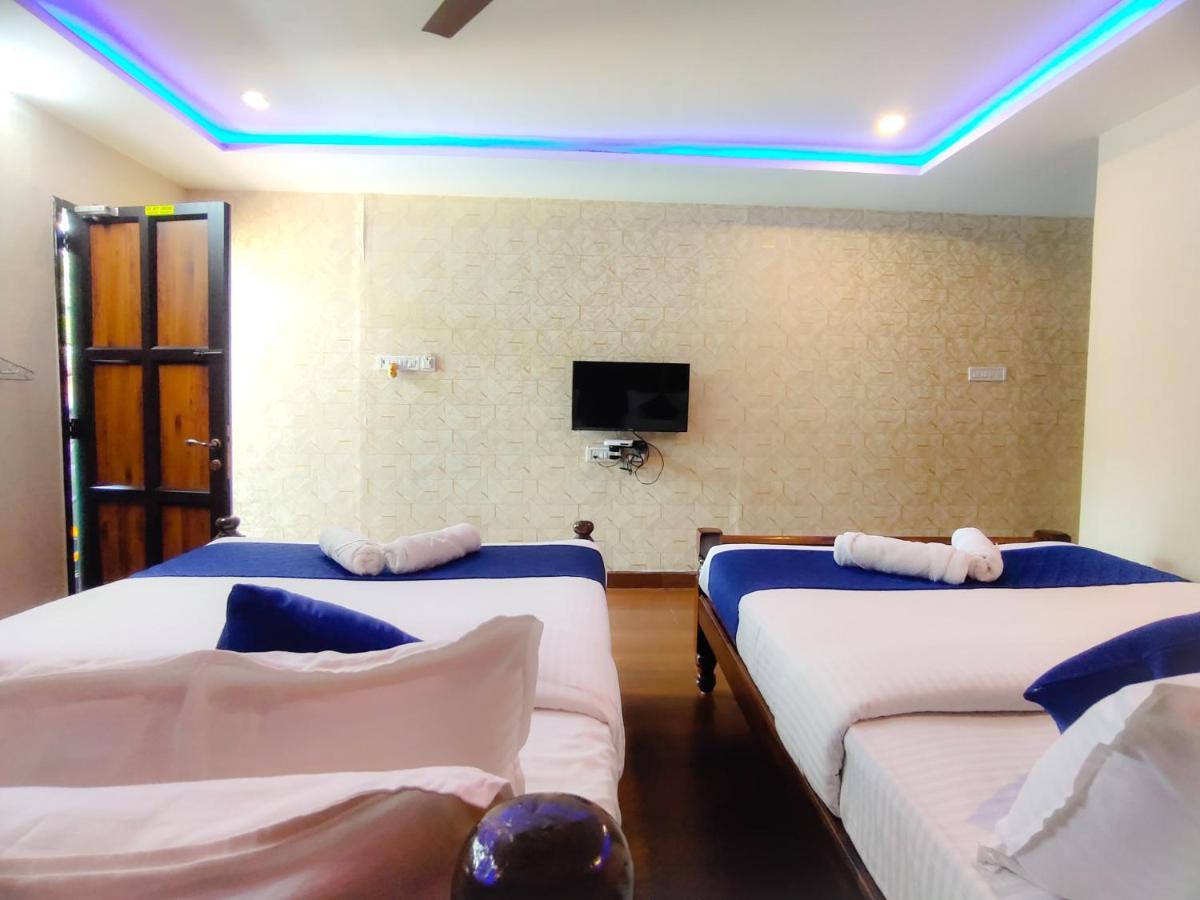 Pv Cottages - Serenity Beach Pondicherry Exterior foto