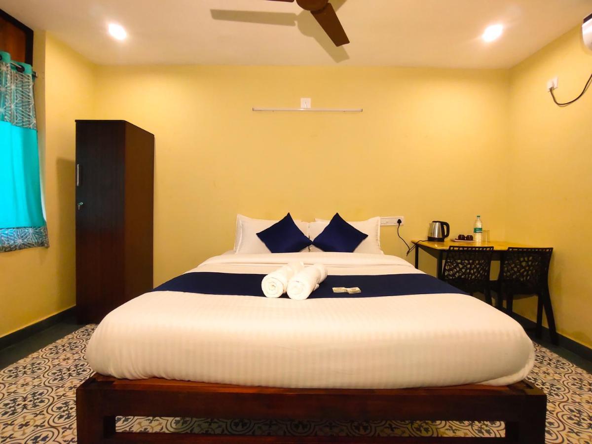 Pv Cottages - Serenity Beach Pondicherry Exterior foto