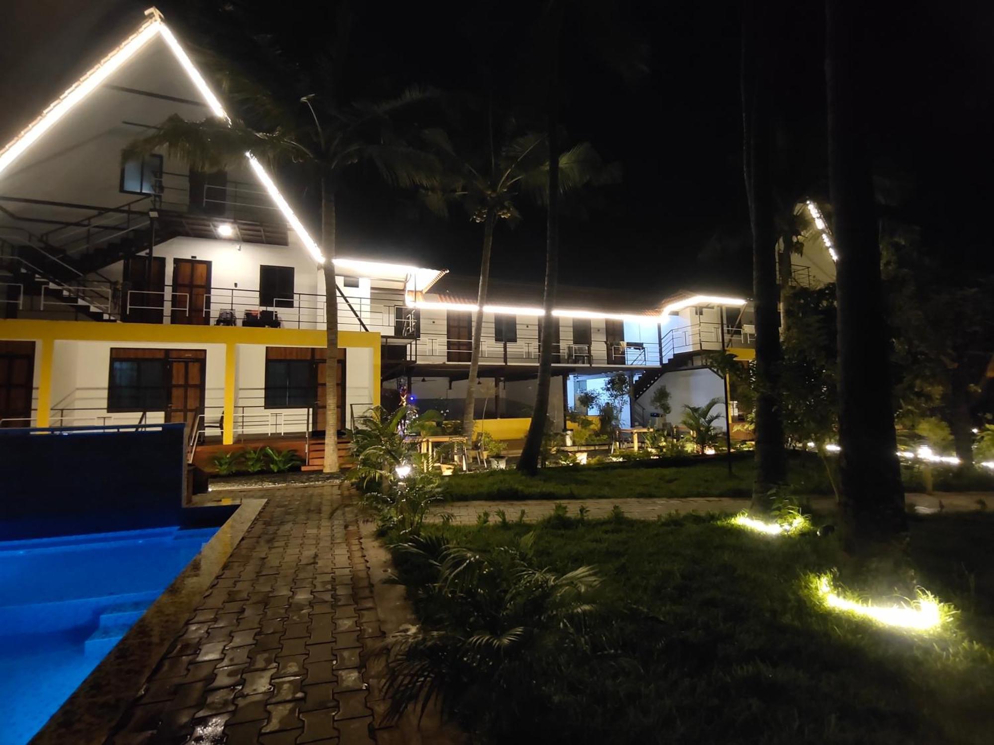 Pv Cottages - Serenity Beach Pondicherry Exterior foto